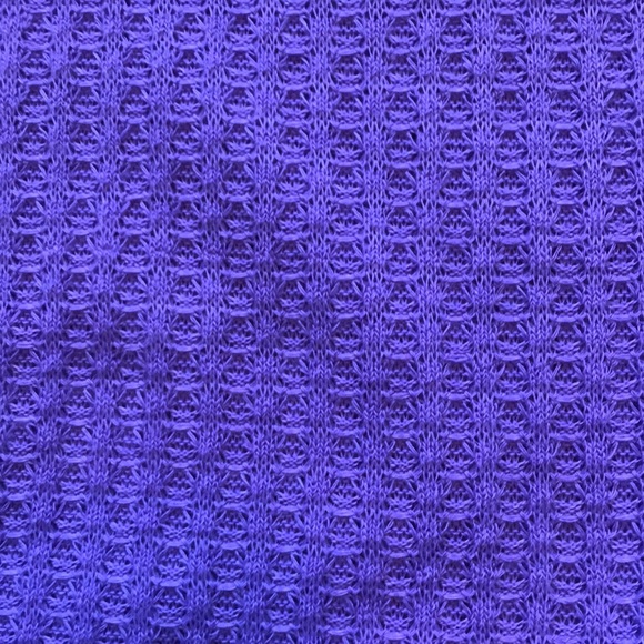 Lilac tie front button down thermal - Picture 5 of 5